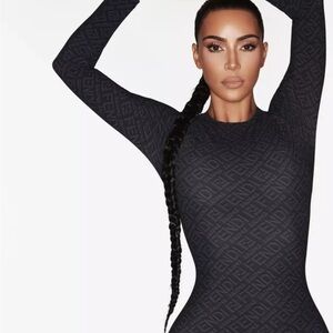 NWT skims x fendi full length bodysuit